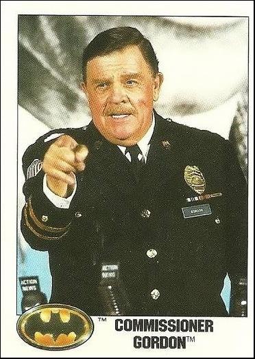 Batman (Collectors' Edition Set) card 8 Commissioner Gordon