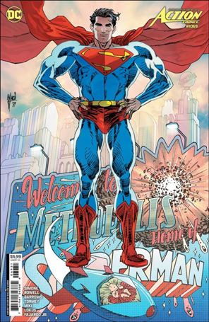 Action Comics (1938) issue 1069-C Guillem March Cardstock Cover