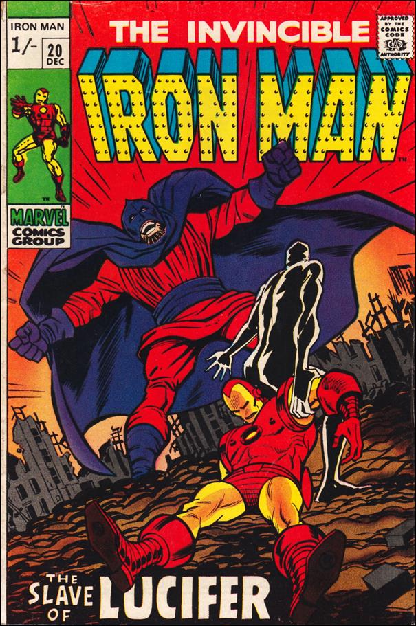 Iron Man (1968) issue 20-B UK Price Cover