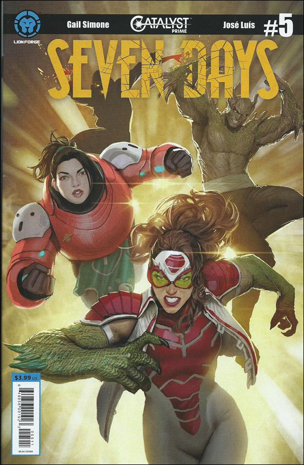 Seven Days issue 5 Standard Cover