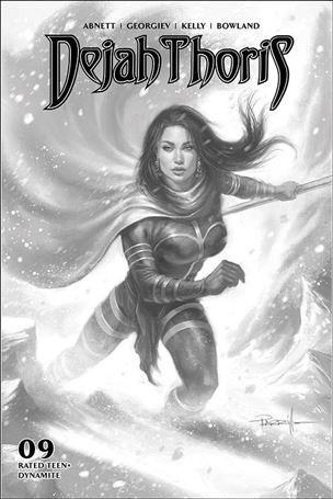 Dejah Thoris (2019) issue 9-H Lucio Parrillo 1:10 Black & White Cover