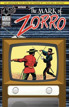 AM Archives: The Mark of Zorro #1 1949 Dell Edition issue 1-B Limited Edition Cover 1/350