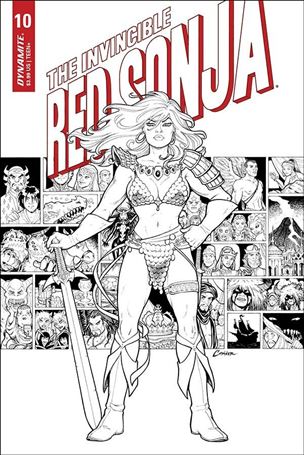 Invincible Red Sonja issue 10-Q Amanda Conner 1:15 Cover
