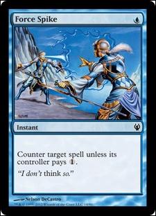 Magic the Gathering: Duel Decks: Izzet vs. Golgari (Base Set) card 14 Force Spike