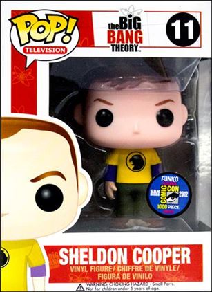 POP! Television figure 11-D Sheldon Cooper (Hawkman T-Shirt) 1/1000