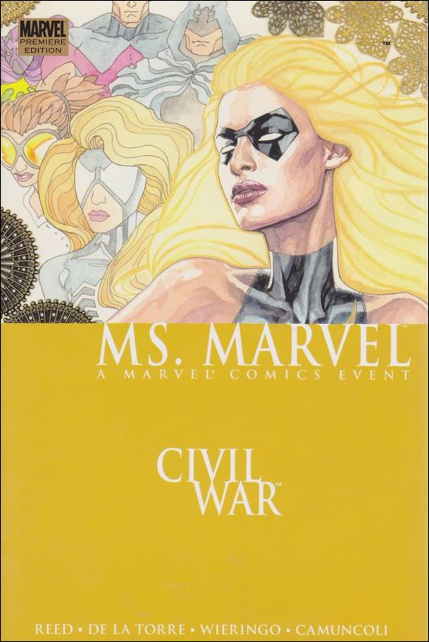 Ms. Marvel (2006) issue 2 Civil War - Dust Jacket