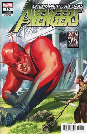Avengers (2018/07) issue 26-B Alex Ross Marvels 25th Anniversary Cover