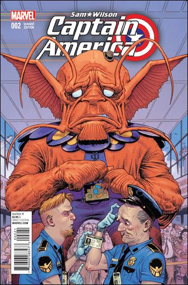 Captain America: Sam Wilson issue 2-B Tony Moore 1:10 Kirby Monsters Cover
