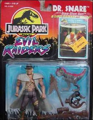 Jurassic Park (Movie) Action Figures figure 21 Dr. Snare (Evil Raiders)