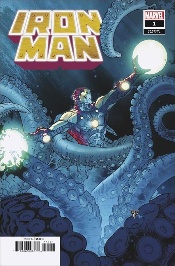 Iron Man (2020) issue 1-F R.B. Silva Launch Party Cover