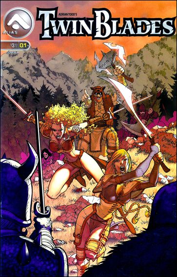 TwinBlades: The Killing Words issue 1 Ryan Odagawa Cover