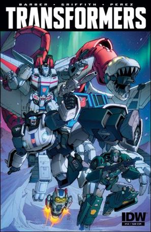 Transformers (2014) issue 45-B Casey Coller Subscription Cover