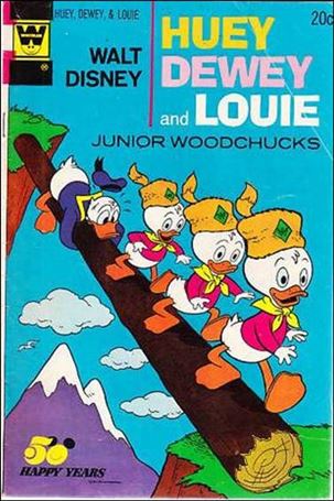 Walt Disney Huey, Dewey and Louie: Junior Woodchucks  issue 21-B Whitman Cover