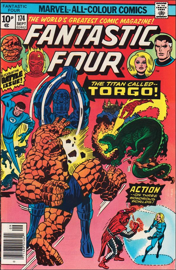 Fantastic Four (1961) issue 174-B UK Price Cover