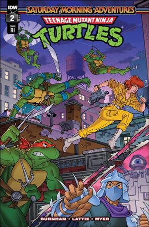 Teenage Mutant Ninja Turtles: Saturday Morning Adventures issue 2-D 1:10 Incentive Cover