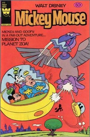 Walt Disney's Mickey Mouse issue 215 Yellow Logo