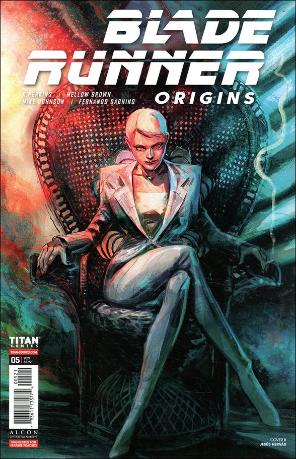 Blade Runner Origins issue 5-B Jesus Hervas Cover