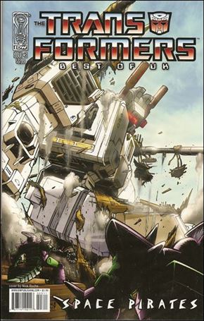 Transformers: Best of UK: Space Pirates issue 3 Nick Roche Cover