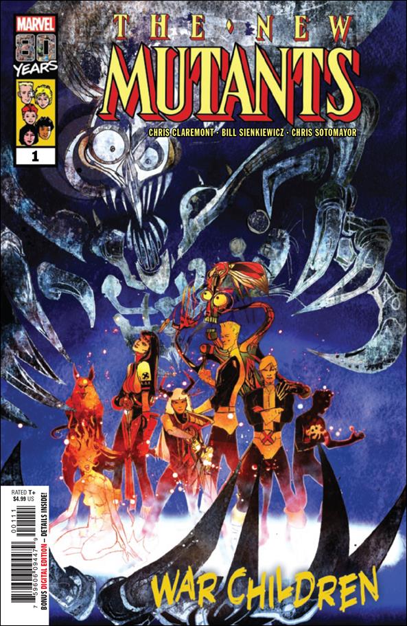 New Mutants: War Children issue 1 Bill Sienkiewicz Cover