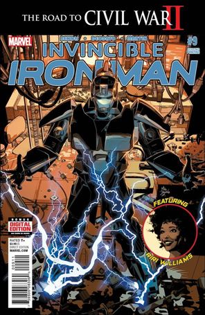 Invincible Iron Man (2015)  issue 9-C Mike Deodato Jr. Cover (2nd Printing)