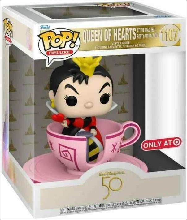 POP! Disney figure 1107 Queen of Hearts at the Mad Tea Party Attraction 