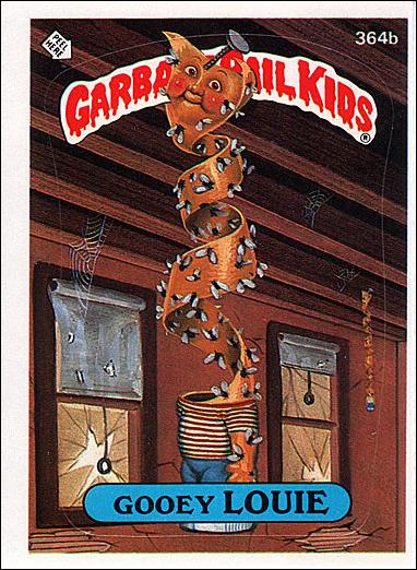 Garbage Pail Kids: Series 09 (Base Set) card 364b Gooey Louie