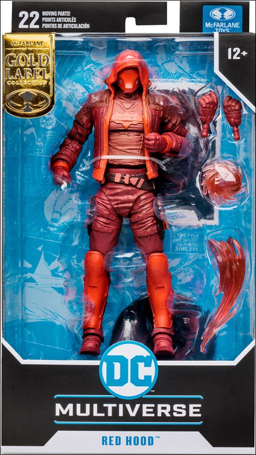 McFarlane DC Multiverse (Gold Label) issue NN 22 Red Hood (Arkham Knight)