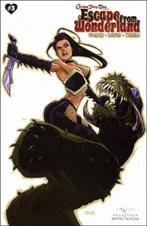 Escape from Wonderland issue 3-B Dan Panosian Cover