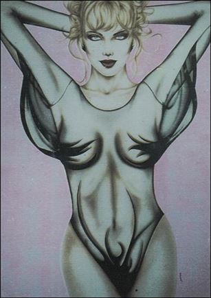 Jennifer Janesko Premier Pinups (Base Set) card 3 Like An Angel