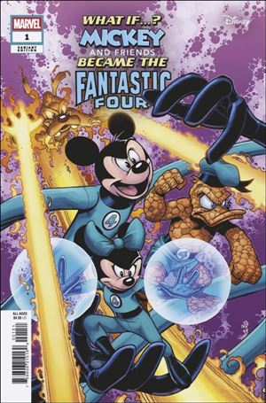 Marvel & Disney: What If...? Mickey & Friends Became the Fantastic Four issue 1-C Nick Bradshaw Cover