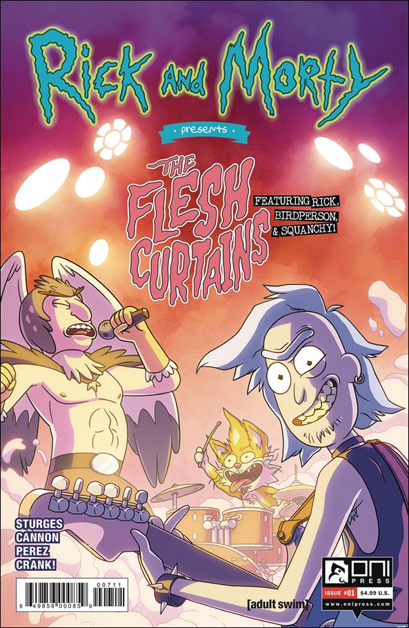 Rick and Morty Presents: The Flesh Curtains issue 1 CJ Cannon Cover