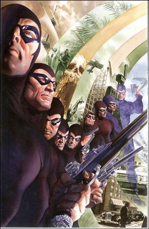 Last Phantom issue 10-D Alex Ross Virgin Cover