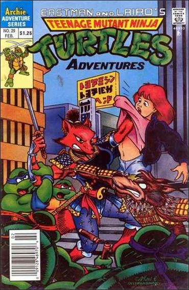Teenage Mutant Ninja Turtles Adventures (1989) issue 29