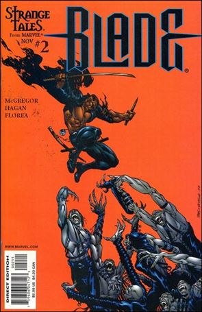 Blade (1998/11) issue 2 Leaping Cover