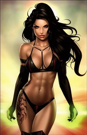 Scorpiana issue 1-D Keith Garvey Virgin Cover
