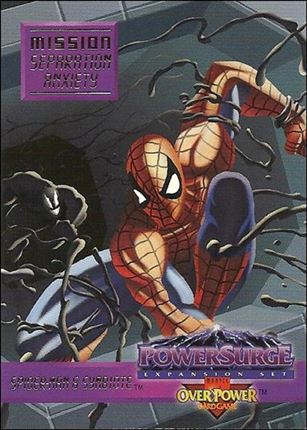 Marvel Overpower Powersurge (Mission Subset) card SeA 6 of 7 Spider-man & Symbiote