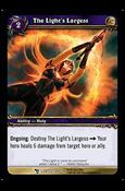 World of Warcraft: March of the Legion (Base Set) card 60 The Light's Largess