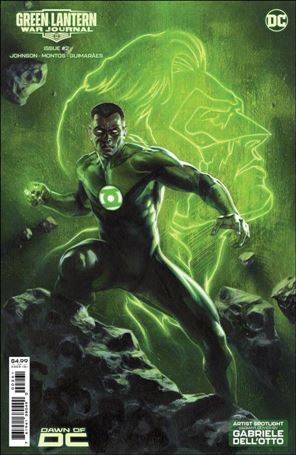 Green Lantern: War Journal issue 2-D Gabriele Dell'Otto Artist Cardstock Cover