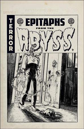 Epitaphs from the Abyss (2024) issue 8-D Naomi Franquiz B&W 1:20 Cover