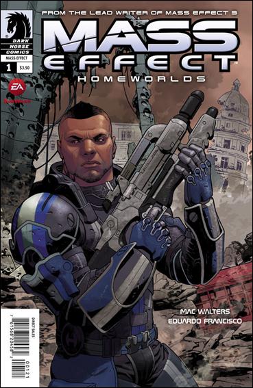 Mass Effect: Homeworlds issue 1-B Mike Hawthorne Cover