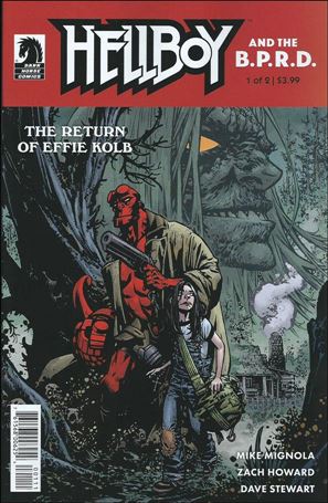 Hellboy and the B.P.R.D.: The Return of Effie Kolb issue 1-B Zach Howard Cover