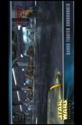 Star Wars: Episode I Widevision: Series 1 (Expansion Subset) card X-38 Naboo Fighter Surrounded