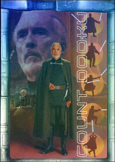 Star Wars: Attack of the Clones (Prismatic Foil Subset) card 2 Count Dooku