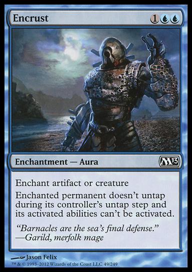 Magic the Gathering: 2013 Core Set (Base Set) card 49 Encrust