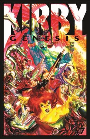 Kirby: Genesis issue 7-E Alex Ross 1:20 Acetate Cover