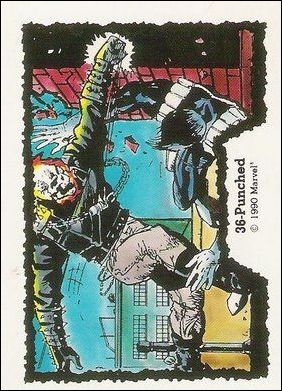 Ghost Rider (Base Set)  card 36 Punched
