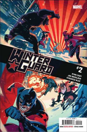 Winter Guard issue 2 Toni Infante Cover