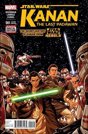 Kanan - The Last Padawan issue 1-G Mark Brooks Cover (2nd Printing)