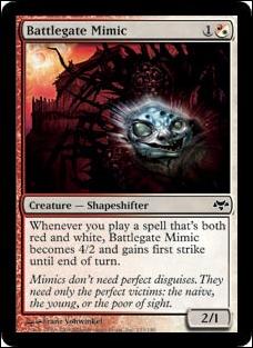 Magic the Gathering: Eventide (Base Set) card 133 Battlegate Mimic