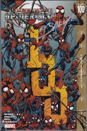 Ultimate Spider-Man (2000) issue 100-D Dynamic Forces (signed by Mark Bagley) 1/1000